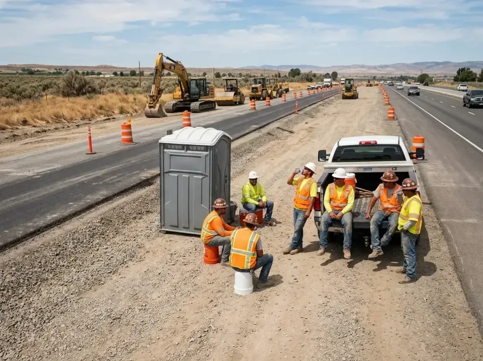 highway-road-construction-crew-007 — frequently asked questions, Porta Potty and Restroom Rentals in Woburn, MA